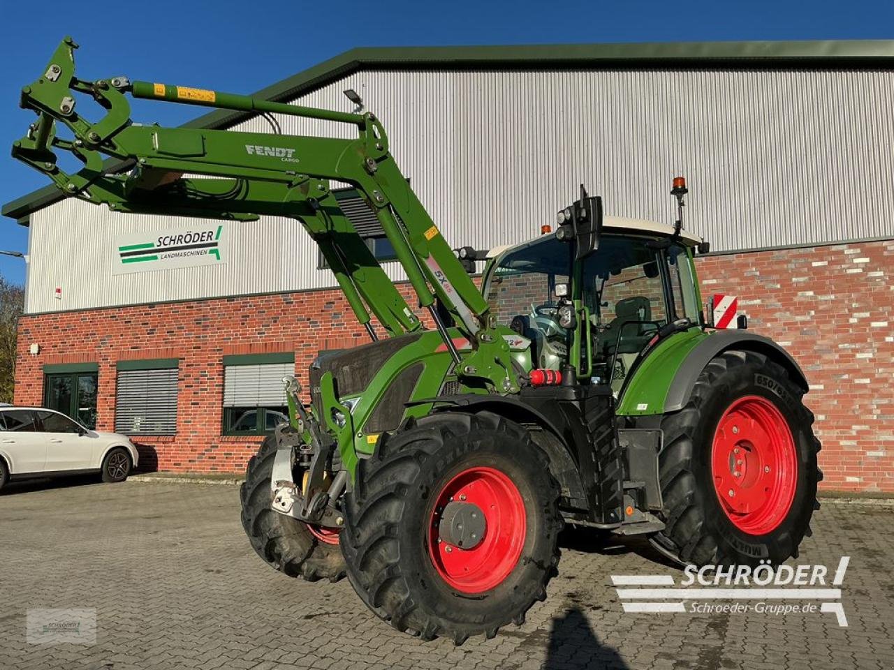 Traktor del tipo Fendt 722 VARIO S4 PROFI PLUS | CARGO 5X/85, Gebrauchtmaschine en Friedland (Imagen 1)